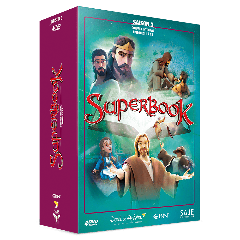 Coffret intégral Superbook saison 3 (coffret DVD)