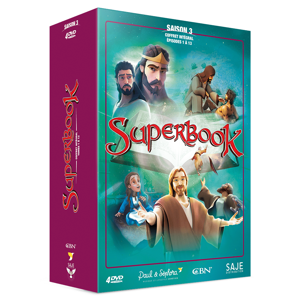 Coffret Superbook saison 3 (Coffret DVD) I Film Chrétien en DVD