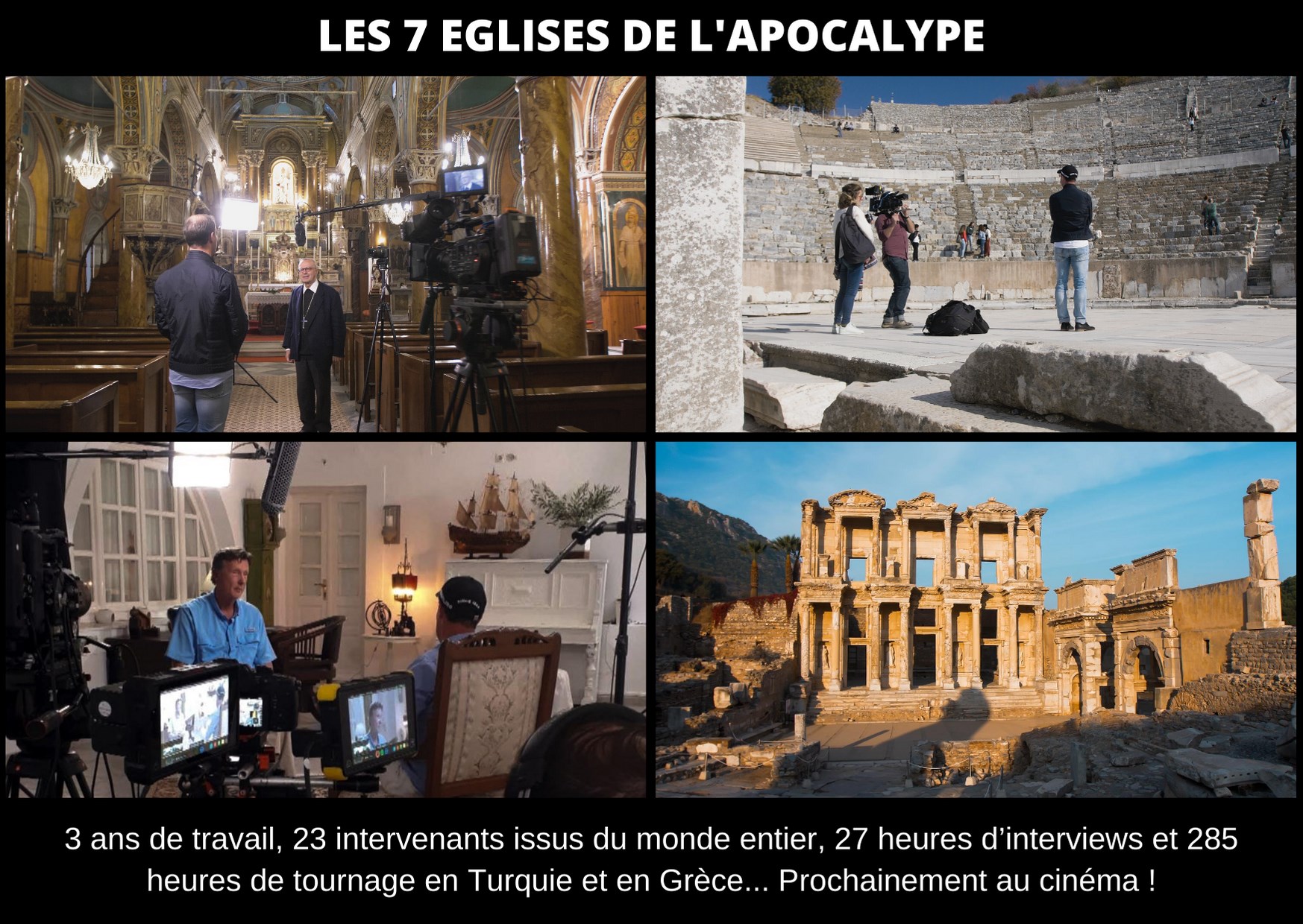 Les 7 églises de l'Apocalypse